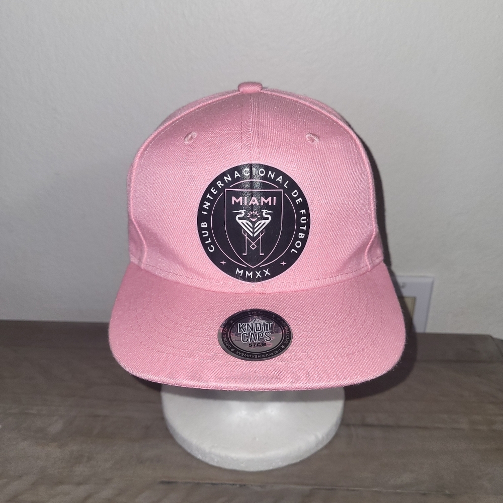 Pink Miami Logo Men's Cap